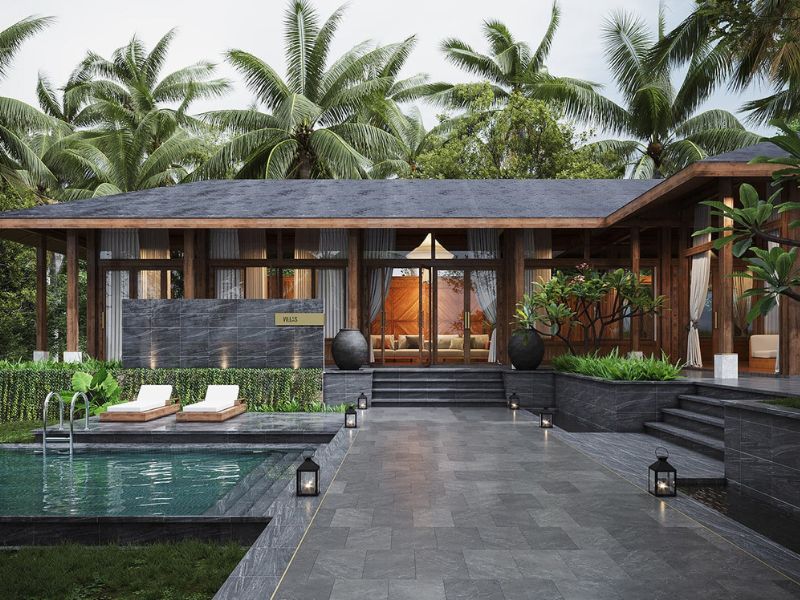 Top những thiết kế biệt thự nghỉ dưỡng đẹp tại KenKasa